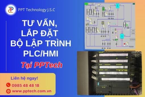 Bộ Lập Trình PLC/HMI phục vụ doanh nghiệp trong dây chuyền sản xuất