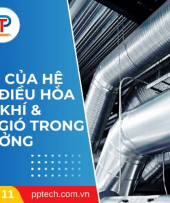 Vai Trò Của Hệ Thống Điều Hòa Không Khí & Thông Gió Trong Nhà Xưởng