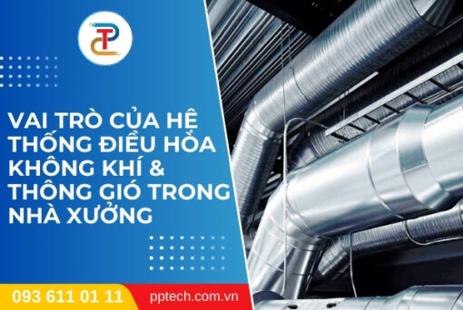 Vai Trò Của Hệ Thống Điều Hòa Không Khí & Thông Gió Trong Nhà Xưởng